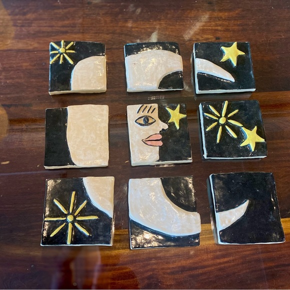 Handmade Celestial Pottery Art Created by Yours Truly - Picture 7 of 15